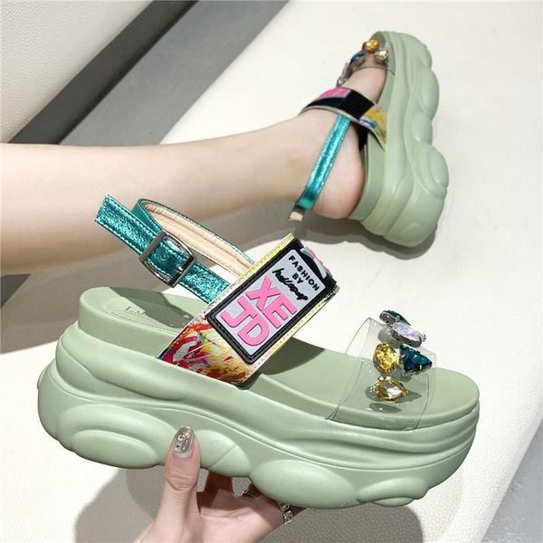 dress shoes style rhinestone women's platform sandals 2021 summer fashion women comfortable ladies sbeakers footwears, Black
dress shoes style rhinestone women's platform sandals 2021 summer fashion women comfortable ladies sbeakers footwears, Black