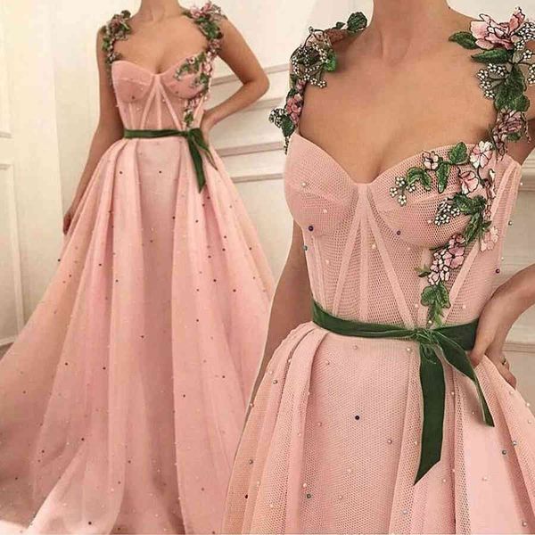 long evening dresses pink a-line straps green 3d floral matte tulle quinceanera dress 2021, Black;red
long evening dresses pink a-line straps green 3d floral matte tulle quinceanera dress 2021, Black;red