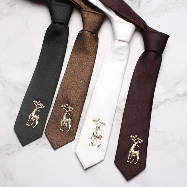 brand classic mens neck ties for women solid christmas neckties business elk animals gravatas slim wedding cravat, Blue;purple
brand classic mens neck ties for women solid christmas neckties business elk animals gravatas slim wedding cravat, Blue;purple