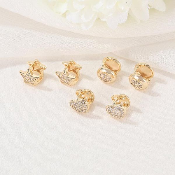 hoop & huggie 10pairs earrings for women gold plated copper star heart jewelry cubic zirconia ear clip party wedding gift high fashion, Golden;silver
hoop & huggie 10pairs earrings for women gold plated copper star heart jewelry cubic zirconia ear clip party wedding gift high fashion, Golden;silver