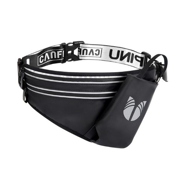 outdoor bags running waist bag water bottle holder stylish fashionable portable lightweight reflective screen printing