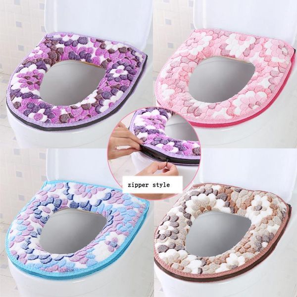 toilet seat covers colorful printing cover soft comfortable closestool mat ring pad non-slip cushion bathroom access1
toilet seat covers colorful printing cover soft comfortable closestool mat ring pad non-slip cushion bathroom access1