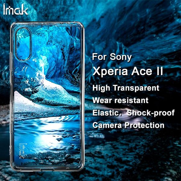cell phone pouches imak transparent soft case for sony xperia ace ii back cover tpu shell bag
cell phone pouches imak transparent soft case for sony xperia ace ii back cover tpu shell bag