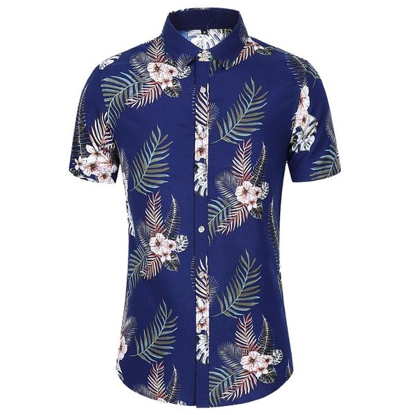 shirt men fashion floral print slim short sleeve blouse male casual wild plus size lapel shirts summer 2021 men's, White;black
shirt men fashion floral print slim short sleeve blouse male casual wild plus size lapel shirts summer 2021 men's, White;black