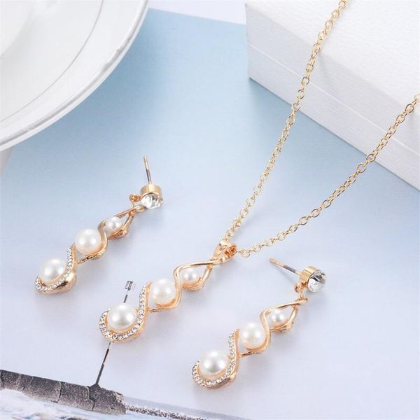 earrings & necklace luxury pearl pendant earring bride jewelry set women crystal rhinestone choker femme party wedding, Silver
earrings & necklace luxury pearl pendant earring bride jewelry set women crystal rhinestone choker femme party wedding, Silver
