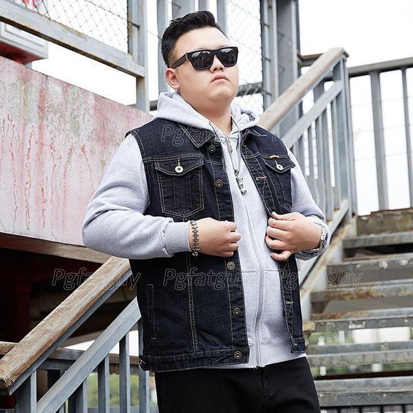 men's vests plus size 8xl 7xl 6xl 5xl vest cotton jeans sleeveless jacket denim male cowboy outdoors waistcoat mens jackets, Black;white
men's vests plus size 8xl 7xl 6xl 5xl vest cotton jeans sleeveless jacket denim male cowboy outdoors waistcoat mens jackets, Black;white