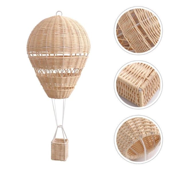 decorative objects & figurines 1pc chic rattan-woven air balloon exquisite home po supply
decorative objects & figurines 1pc chic rattan-woven air balloon exquisite home po supply