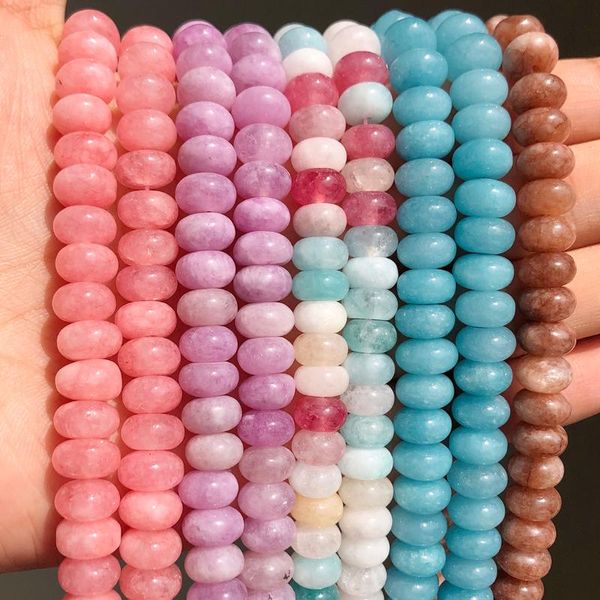 other wholesale natural rondelle stones purple blue angelite round lucky jades beads for jewelry making diy bracelet earring
other wholesale natural rondelle stones purple blue angelite round lucky jades beads for jewelry making diy bracelet earring