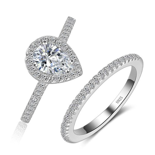 cluster rings 2pcs double set engagement silver and pink stone woman cubic zirconia ring for ladies lovers' party birthday jewelry gift, Golden;silver
cluster rings 2pcs double set engagement silver and pink stone woman cubic zirconia ring for ladies lovers' party birthday jewelry gift, Golden;silver