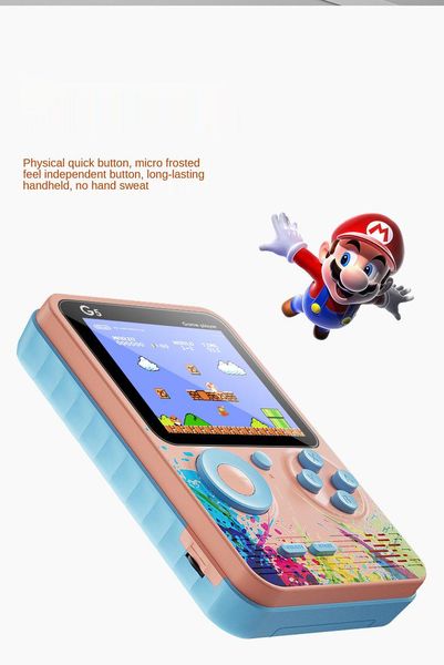 portable game players mini handheld console built-in 500 retro video 3.0 inch screen suport 2
portable game players mini handheld console built-in 500 retro video 3.0 inch screen suport 2