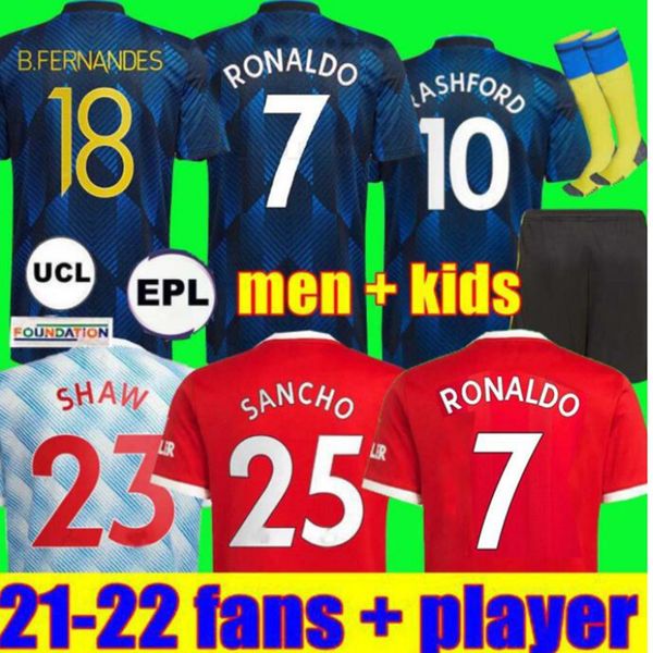 2021 2022 ronaldo football shirt manchester men soccer jerseys united cavani utd van de beek b. fernandes rashford kids suit, Black
2021 2022 ronaldo football shirt manchester men soccer jerseys united cavani utd van de beek b. fernandes rashford kids suit, Black