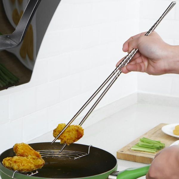 stainless steel chopsticks household non-slip tableware reusable kitchen pointed noodle pot
stainless steel chopsticks household non-slip tableware reusable kitchen pointed noodle pot