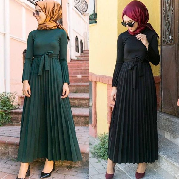 ethnic clothing muslim abaya women flare sleeve dress dubai kaftan turkey pleated islamic arabic long maxi gown jilbab ramadan fashion, Red
ethnic clothing muslim abaya women flare sleeve dress dubai kaftan turkey pleated islamic arabic long maxi gown jilbab ramadan fashion, Red
