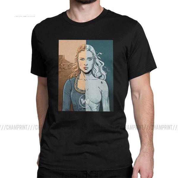 men's t-shirts a bicameral mind dolores men t shirts westworld game sc-fi series tv shows funny tees crew neck t-shirt pure cotton big, White;black
men's t-shirts a bicameral mind dolores men t shirts westworld game sc-fi series tv shows funny tees crew neck t-shirt pure cotton big, White;black