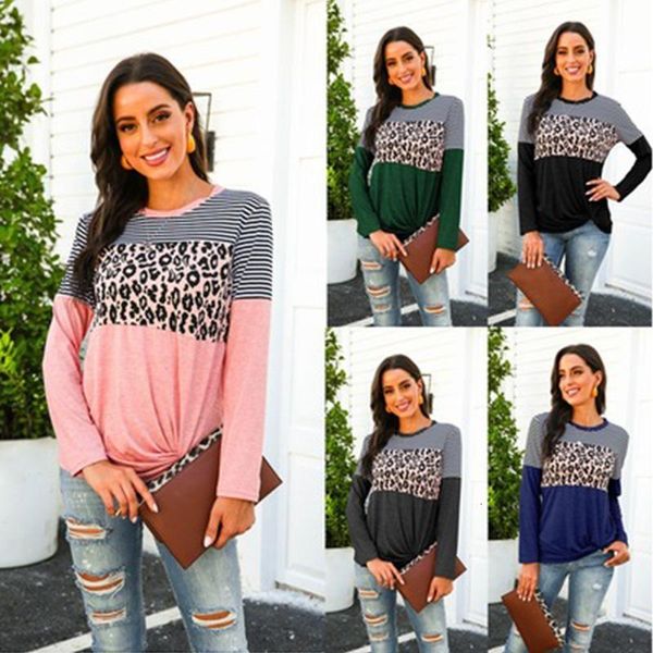 women plus size t-shirt striped leopard patchwork tees autumn thin long sleeve o neck casual loose female streetwear tee, White
women plus size t-shirt striped leopard patchwork tees autumn thin long sleeve o neck casual loose female streetwear tee, White