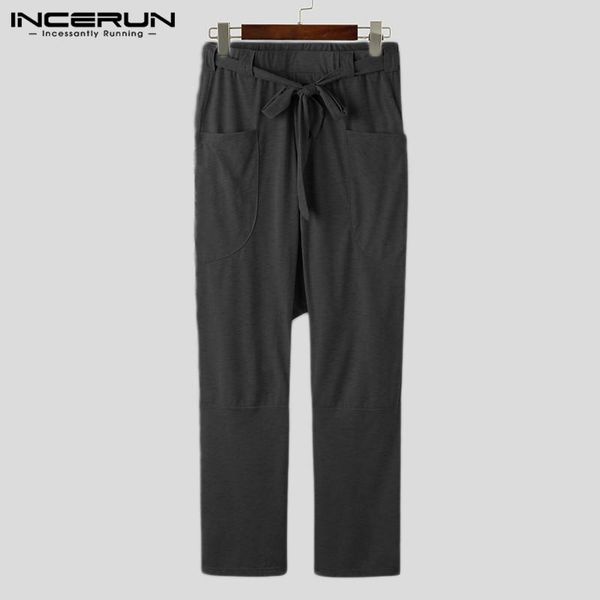 men casual pants solid joggers lace up streetwear 2021 button breathable drop-crotch pockets thin trousers 5xl men's, Black
men casual pants solid joggers lace up streetwear 2021 button breathable drop-crotch pockets thin trousers 5xl men's, Black