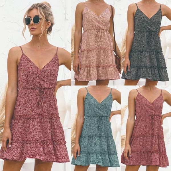 casual dresses fashion floral print boho high waist lace-up mini for women 2021 summer style v-neck cross ruffle stitching dress, Black;gray
casual dresses fashion floral print boho high waist lace-up mini for women 2021 summer style v-neck cross ruffle stitching dress, Black;gray