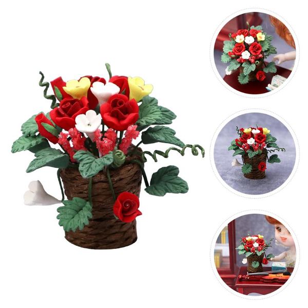 decorative flowers & wreaths 1pc mini artificial bonsai delicate flower decor doll house rose adornment
decorative flowers & wreaths 1pc mini artificial bonsai delicate flower decor doll house rose adornment