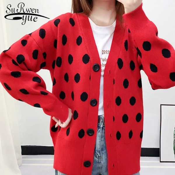 computer knitted cardigans button women sweaters winter casual loose dot open stitch 5196 50 210427, White
computer knitted cardigans button women sweaters winter casual loose dot open stitch 5196 50 210427, White