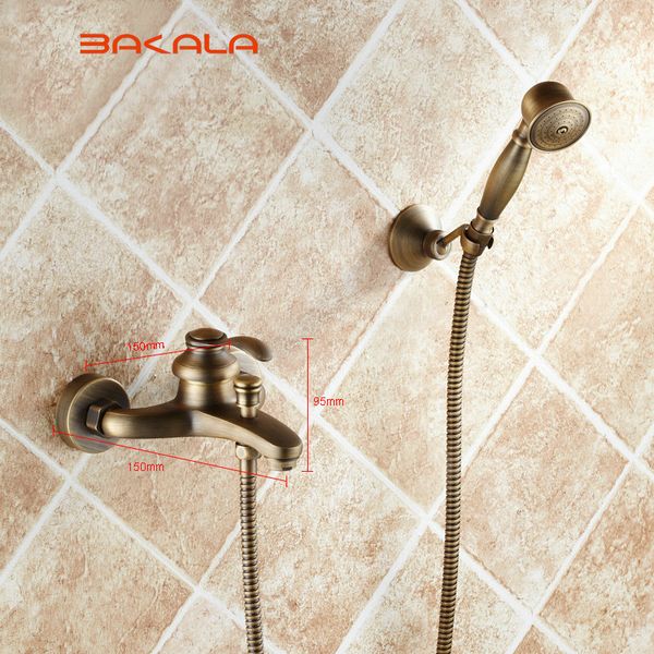 other faucets, showers & accs bronce wall mounted bathroom bathtub handheld tap mixer gz8301 qxhw
other faucets, showers & accs bronce wall mounted bathroom bathtub handheld tap mixer gz8301 qxhw