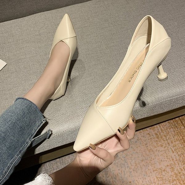 luxury dress shoes high women's soft face pointed thin heel black profsional work sheet sho in summer 2021
luxury dress shoes high women's soft face pointed thin heel black profsional work sheet sho in summer 2021