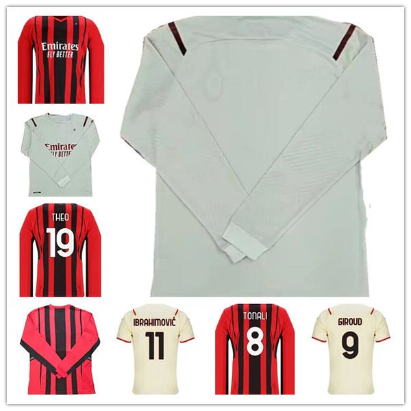 2021 2022 milan soccer jersey sets ac 21 22 ibrahimovic football shirt kits giroud theo kessie kjær tomori r.leao brahim camisa de futebol k, Black;yellow
2021 2022 milan soccer jersey sets ac 21 22 ibrahimovic football shirt kits giroud theo kessie kjær tomori r.leao brahim camisa de futebol k, Black;yellow