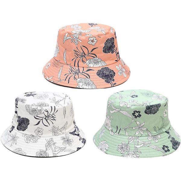 wide brim hats peony pattern double-sided ladies fisherman hat casual all-match bucket, Blue;gray
wide brim hats peony pattern double-sided ladies fisherman hat casual all-match bucket, Blue;gray