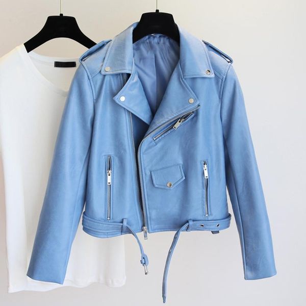 women pu leather jacket fashion bright color black motor coats short faux biker jackets coat female women's &
women pu leather jacket fashion bright color black motor coats short faux biker jackets coat female women's &