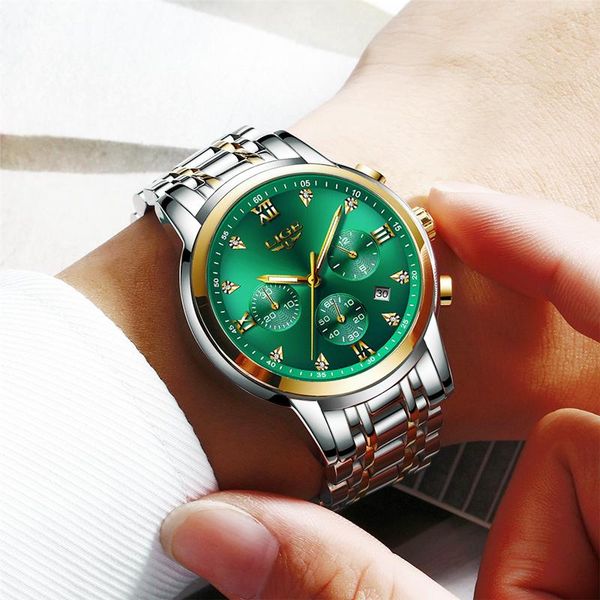 wristwatches 2021 lige green water ghost men watch waterproof date clock mens watches quartz wristwatch relogio masculino, Slivery;brown
wristwatches 2021 lige green water ghost men watch waterproof date clock mens watches quartz wristwatch relogio masculino, Slivery;brown