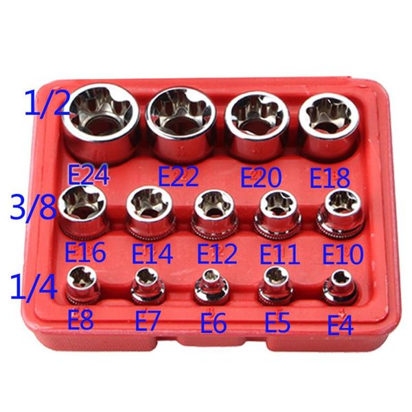 high quanlity ratchet socket wrench tool e torx star female bit set repair hand tools
high quanlity ratchet socket wrench tool e torx star female bit set repair hand tools
