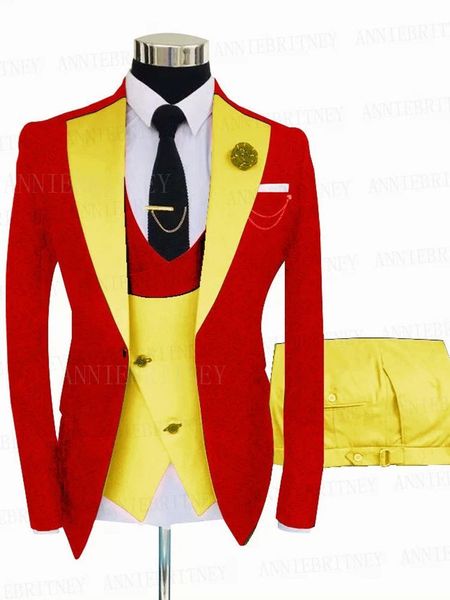 men's suits & blazers veiai jacquard red suit three custom parts groom wedding prom party blazer jacket double breasted vest pan, White;black
men's suits & blazers veiai jacquard red suit three custom parts groom wedding prom party blazer jacket double breasted vest pan, White;black