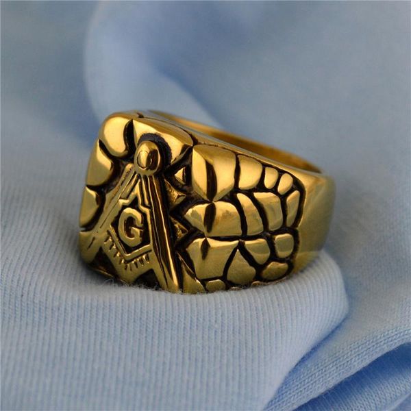 cluster rings ring unique retro black stone crack masonic exaggeration hip hop titanium steel 1pcs, Golden;silver
cluster rings ring unique retro black stone crack masonic exaggeration hip hop titanium steel 1pcs, Golden;silver