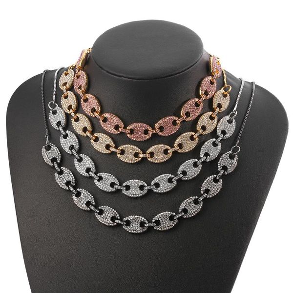coffee bean crystal necklace pig snout glisten adjustable chokers chain for man women charm party jewelry 4 colors trendy, Golden;silver
coffee bean crystal necklace pig snout glisten adjustable chokers chain for man women charm party jewelry 4 colors trendy, Golden;silver