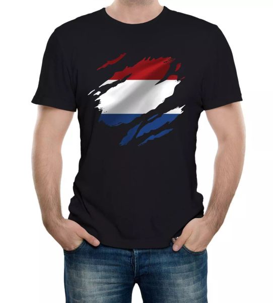 torn netherlands flag men's t-shirt holland dutch amsterdam country national, White;black
torn netherlands flag men's t-shirt holland dutch amsterdam country national, White;black