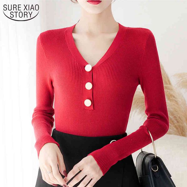 slim long sleeve women's bottoming pullover autumn and winter korean knitted v-neck sweater women solid knitwear 10918 210508, White;black
slim long sleeve women's bottoming pullover autumn and winter korean knitted v-neck sweater women solid knitwear 10918 210508, White;black