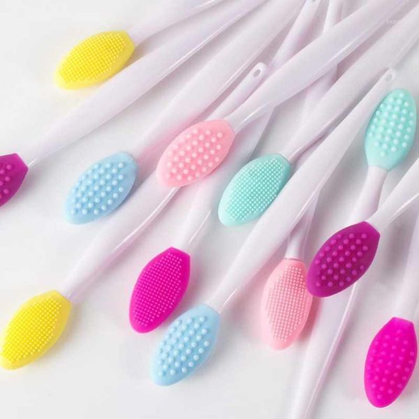 50pcs/lot silicone multifunction wash face exfoliating brush clean lip beauty pores cleansing blackhead tools makeup brushes1
50pcs/lot silicone multifunction wash face exfoliating brush clean lip beauty pores cleansing blackhead tools makeup brushes1