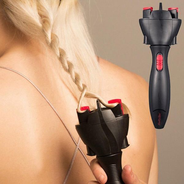 electric hair braider abs plastic automatic twist knitted device diy hairstyle braiding machine styling tools bun maker1, Brown
electric hair braider abs plastic automatic twist knitted device diy hairstyle braiding machine styling tools bun maker1, Brown