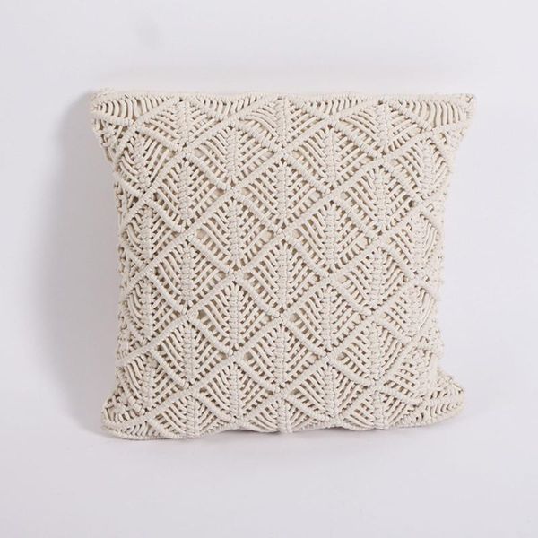 cushion/decorative pillow cushion cover cotton linen macrame hand-woven thread covers geometry bohemia style pillowcase home decor 45*45cm
cushion/decorative pillow cushion cover cotton linen macrame hand-woven thread covers geometry bohemia style pillowcase home decor 45*45cm