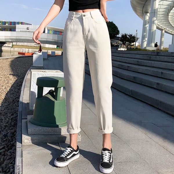 women's jeans mom for women high waisted loose harem pants pantalones casual female trousers ankle-length lady denim woman, Blue
women's jeans mom for women high waisted loose harem pants pantalones casual female trousers ankle-length lady denim woman, Blue