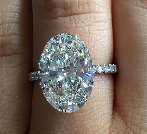 wedding rings solitaire lovers ring 925 sterling silver oval 5ct cubic zirconia party band for women engagement finger jewelry, Slivery;golden
wedding rings solitaire lovers ring 925 sterling silver oval 5ct cubic zirconia party band for women engagement finger jewelry, Slivery;golden