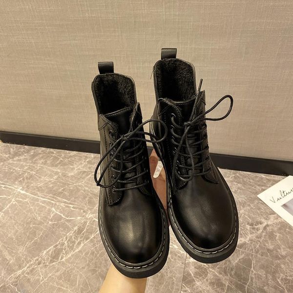 boots v-open cross-tied knight creepers black leather short ankle botas mujer winter cotton shoes girls round toe riding botines
boots v-open cross-tied knight creepers black leather short ankle botas mujer winter cotton shoes girls round toe riding botines
