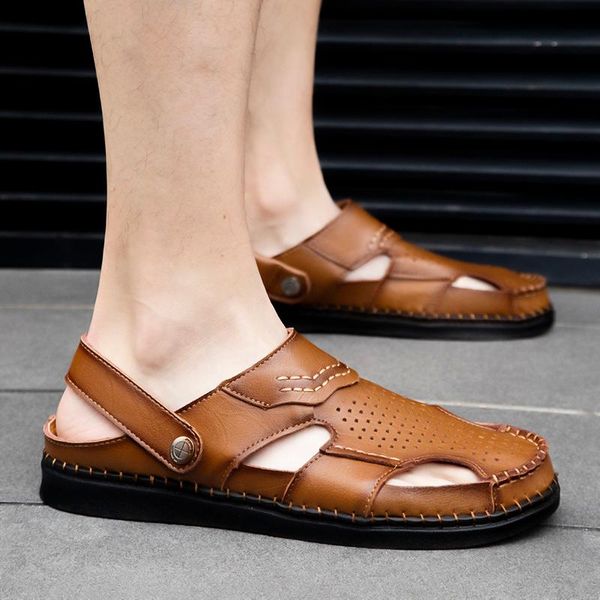 sandals big for zandalias heren size sandali 2021 man cuero deportivas work sandale rubber erkek slides men transpirables rasteira mens, Black
sandals big for zandalias heren size sandali 2021 man cuero deportivas work sandale rubber erkek slides men transpirables rasteira mens, Black