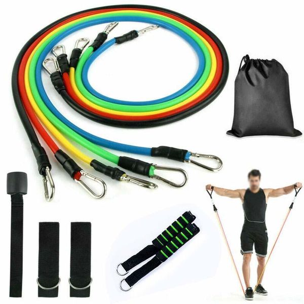 pcs resistance bands set fitness gym equipment exercise strap elastic pull rope yoga stripes
pcs resistance bands set fitness gym equipment exercise strap elastic pull rope yoga stripes