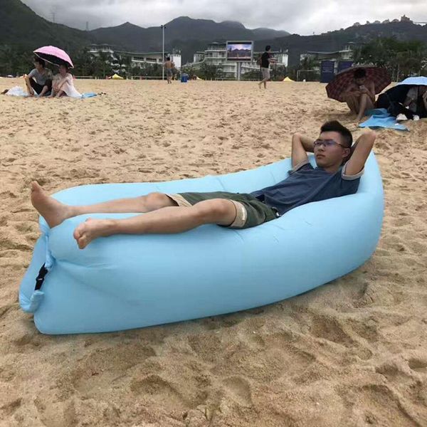 sleeping bags 1pcs light bag waterproof inflatable lazy sofa camping air bed beach lounge chair fast folding
sleeping bags 1pcs light bag waterproof inflatable lazy sofa camping air bed beach lounge chair fast folding