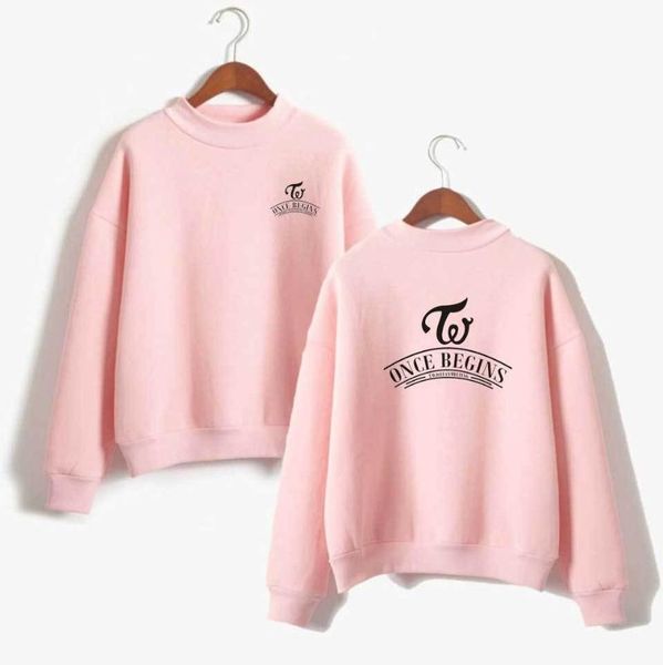 women's hoodies & sweatshirts fashion turtleneck pink sweatshirt women casual pullover loose fleece tracksuit twice heart shaker for gi, Black
women's hoodies & sweatshirts fashion turtleneck pink sweatshirt women casual pullover loose fleece tracksuit twice heart shaker for gi, Black