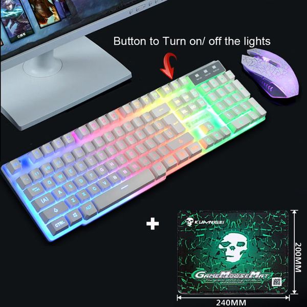 keyboard mouse combos gaming and set t6 rainbow backlight usb ergonomic for pc lapclavier ps4 kit pad gamer
keyboard mouse combos gaming and set t6 rainbow backlight usb ergonomic for pc lapclavier ps4 kit pad gamer