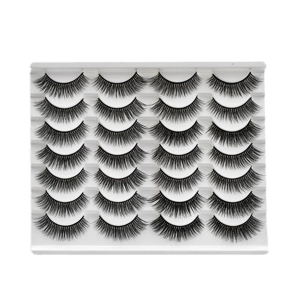 false eyelashes 14pairs 3d synthetic hair lashes natural dramatic volume fake makeup eyelash extension silk e04
false eyelashes 14pairs 3d synthetic hair lashes natural dramatic volume fake makeup eyelash extension silk e04