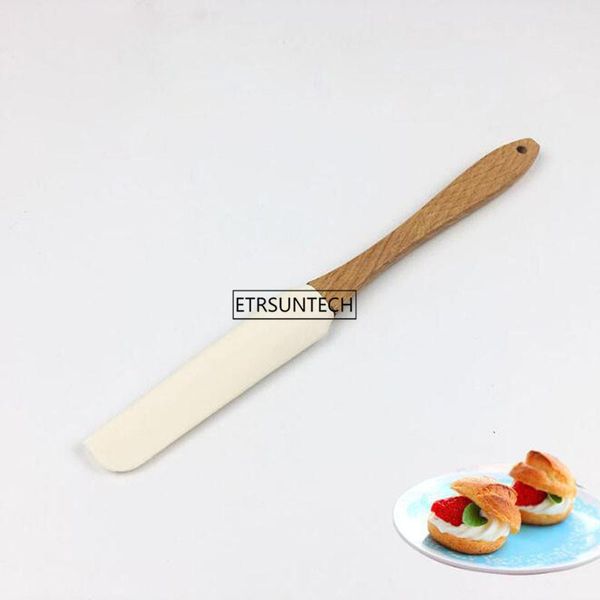 baking & pastry tools grade non stick butter cooking silicone spatula cookie scraper cake with wood handle
baking & pastry tools grade non stick butter cooking silicone spatula cookie scraper cake with wood handle