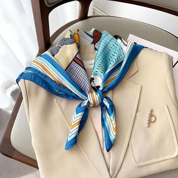 scarves 2021 silk scarf bandana women fashion for ladies foulard summer shawls wraps office small hair hijabs, Blue;gray
scarves 2021 silk scarf bandana women fashion for ladies foulard summer shawls wraps office small hair hijabs, Blue;gray