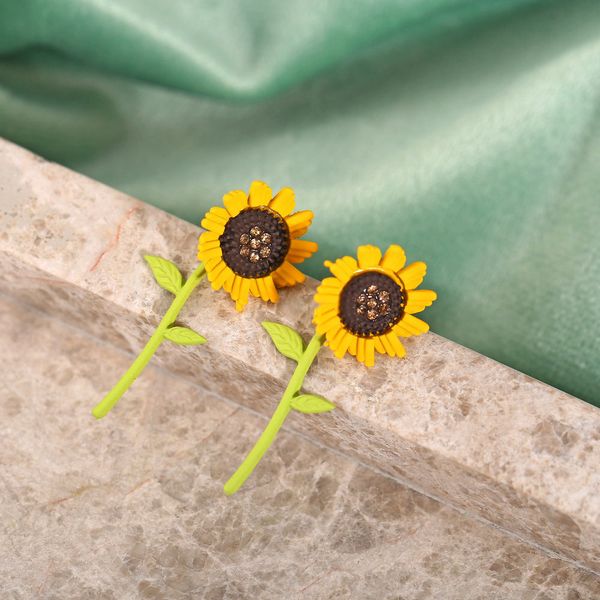 charms earrings 51154 sunflower girl temperament little fresh korean personality simple student cute, Golden
charms earrings 51154 sunflower girl temperament little fresh korean personality simple student cute, Golden